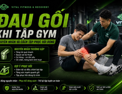 Đau gối khi tập gym: Nguyên nhân và cách tập phục hồi đúng
