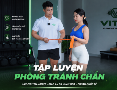 Tập luyện phòng tránh chấn thương tại Vital