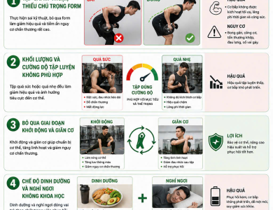 5 Sai Lầm Người Mới Tập Gym Thường Mắc Phải