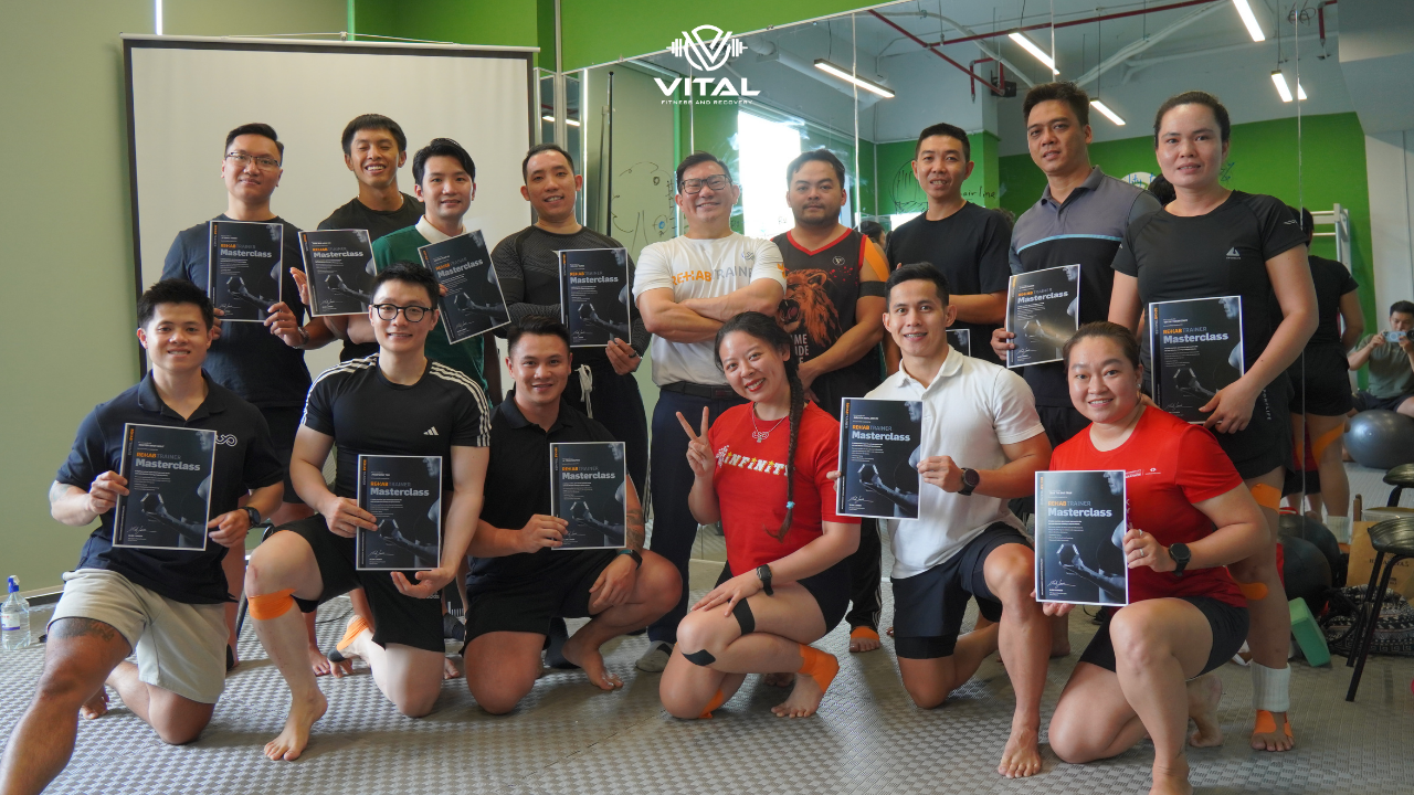 Lớp Master rehab trainner tại vital